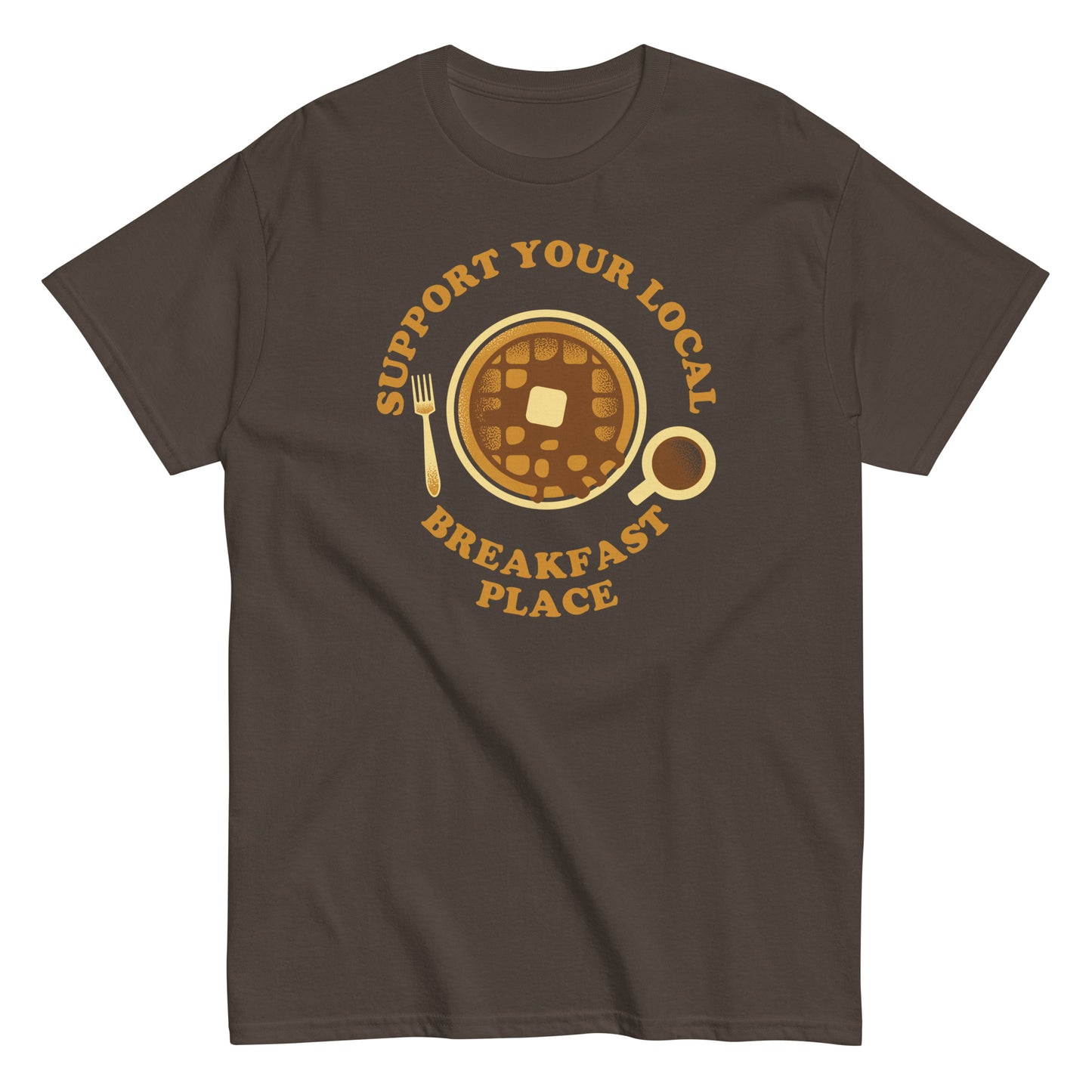 Support Your Local Breakfast Place Men's Classic Tee