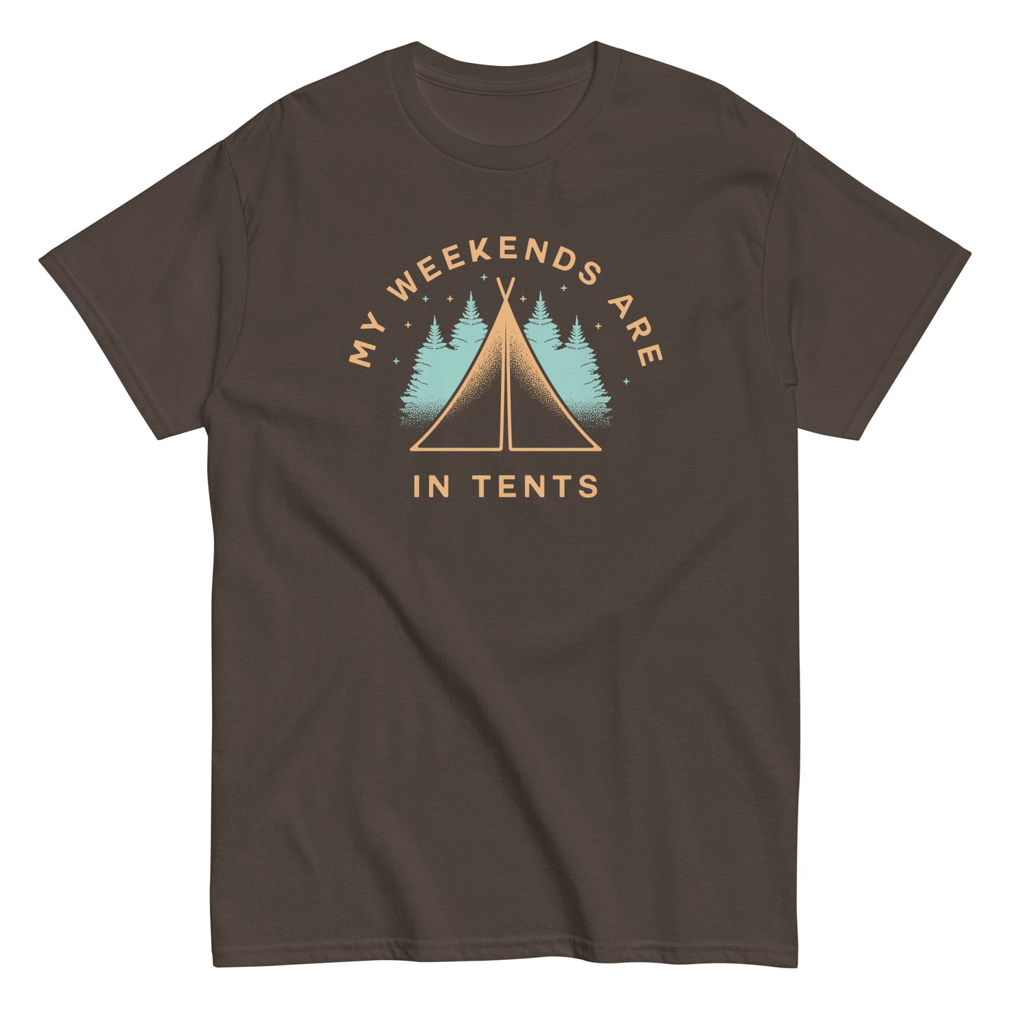 My Weekends Are In Tents Men's Classic Tee