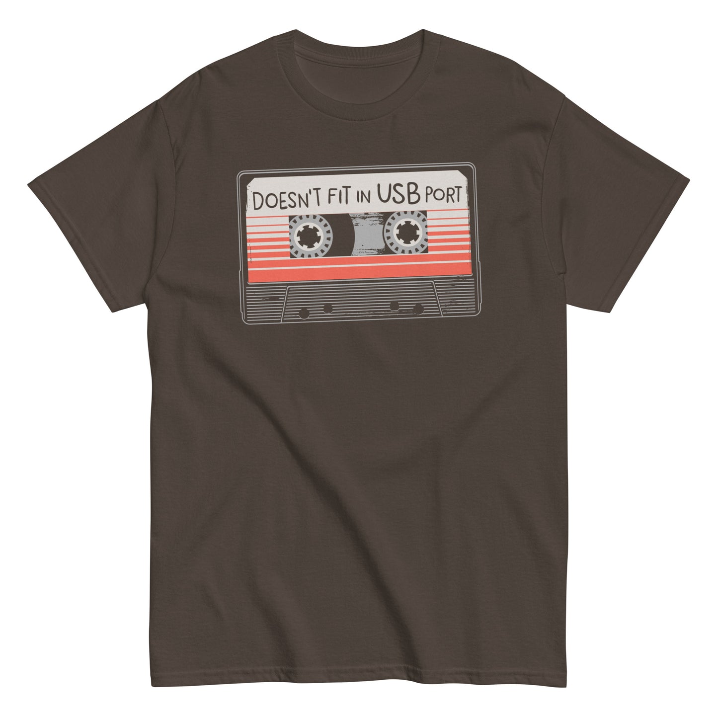 Doesn't Fit In USB Port Men's Classic Tee