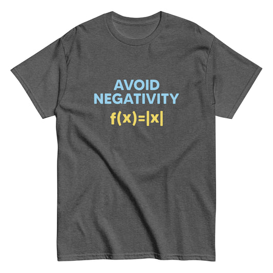Avoid Negativity Men's Classic Tee