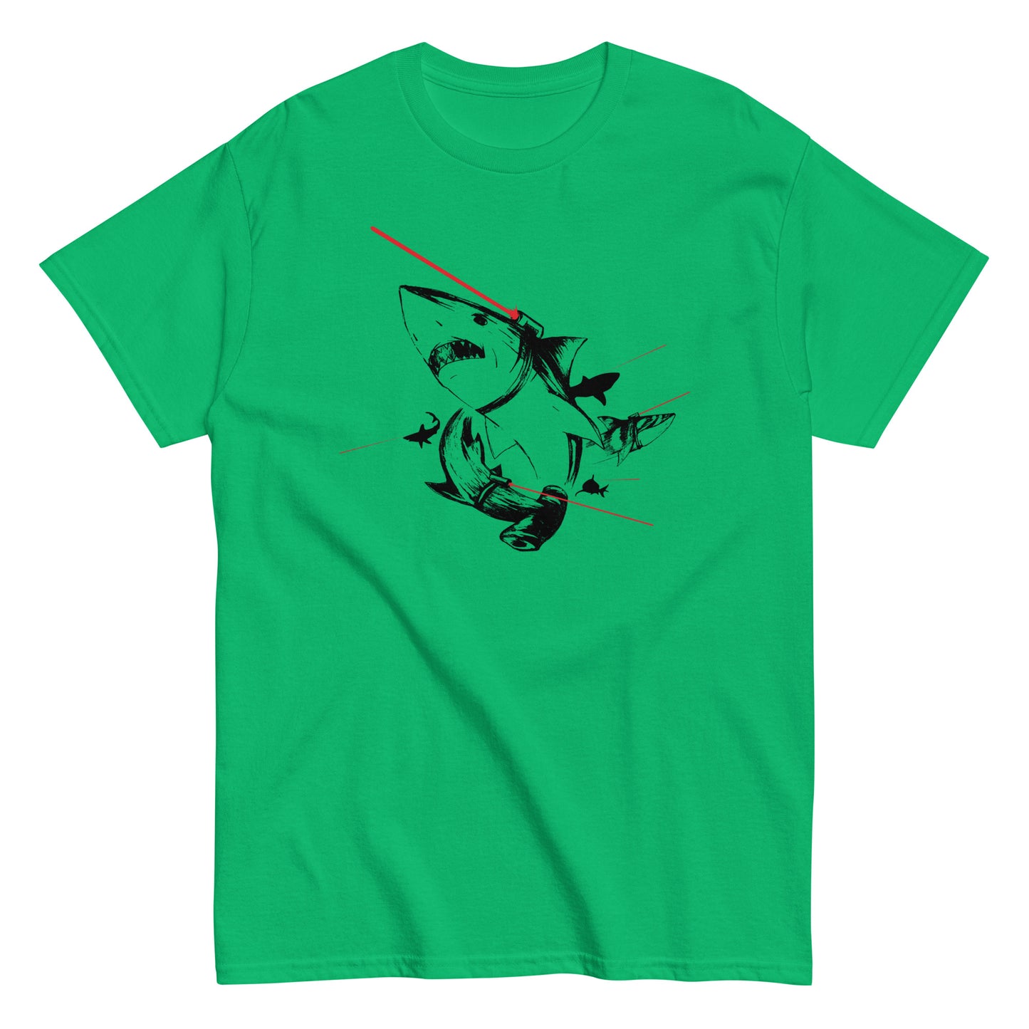 Sharks With Lasers Men's Classic Tee