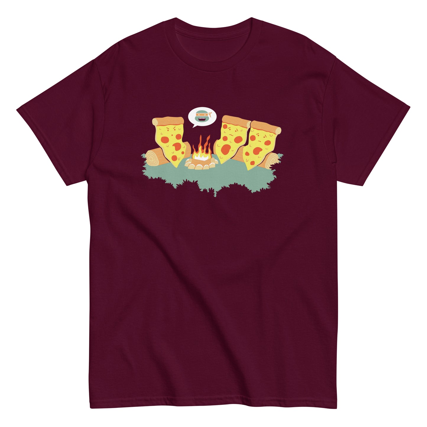 Pizza Campfire Story Men's Classic Tee