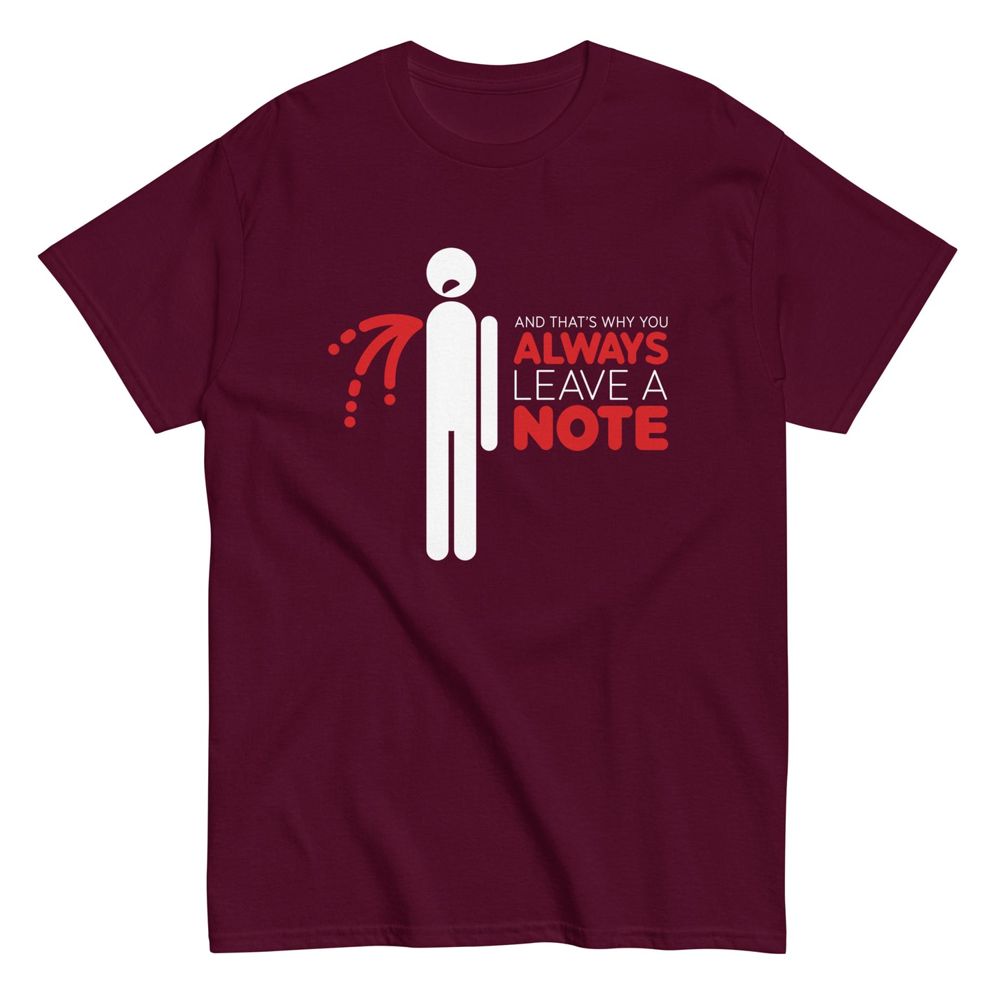 Always Leave A Note Men's Classic Tee