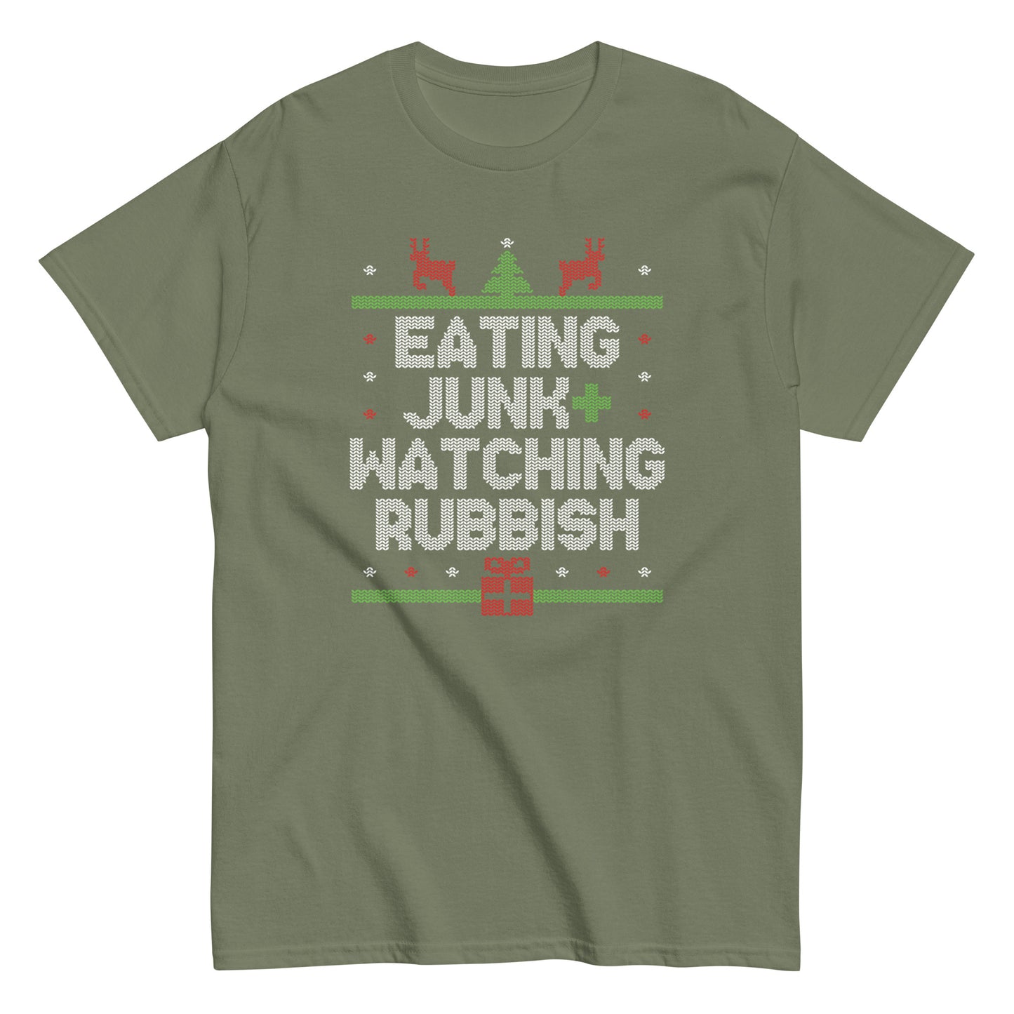 Eating Junk And Watching Rubbish Men's Classic Tee