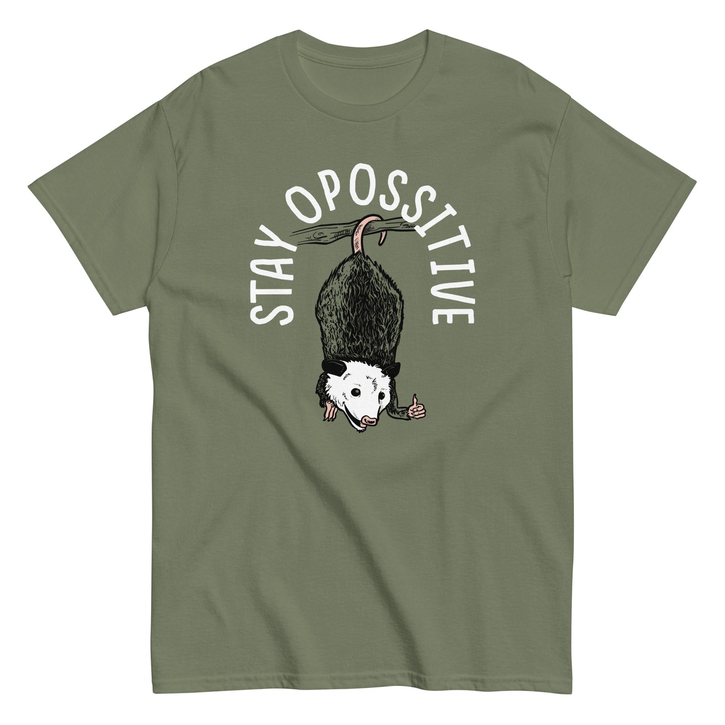 Stay Opossitive Men's Classic Tee
