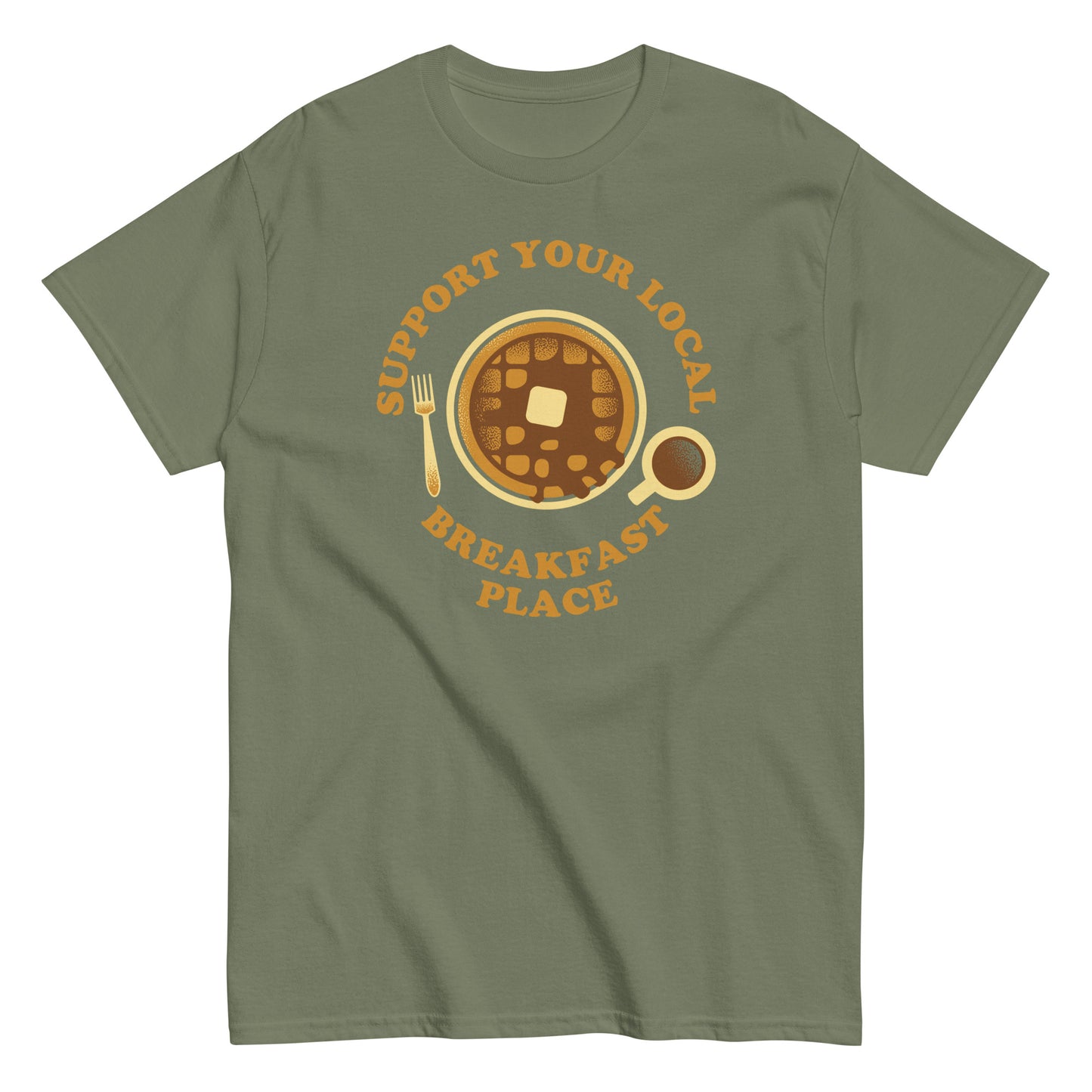 Support Your Local Breakfast Place Men's Classic Tee