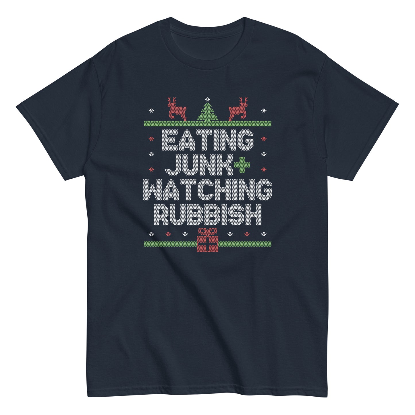 Eating Junk And Watching Rubbish Men's Classic Tee