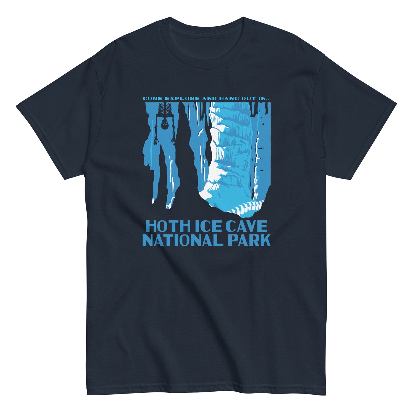 Hoth Ice Cave National Park Men's Classic Tee