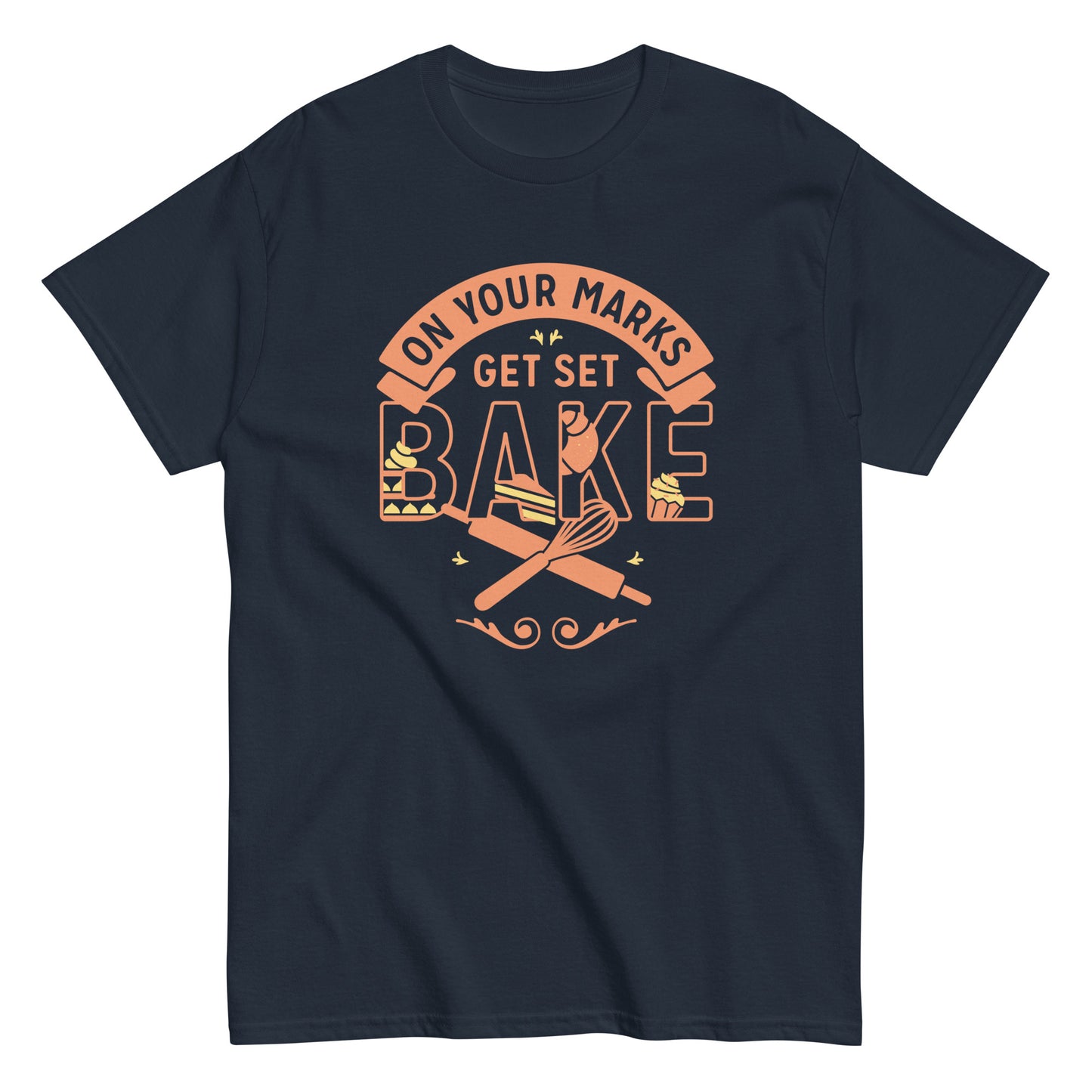 On Your Marks Get Set Bake Men's Classic Tee