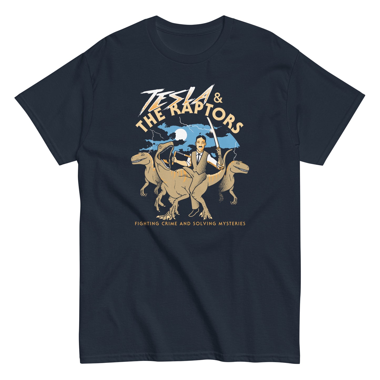 Tesla & The Raptors Men's Classic Tee