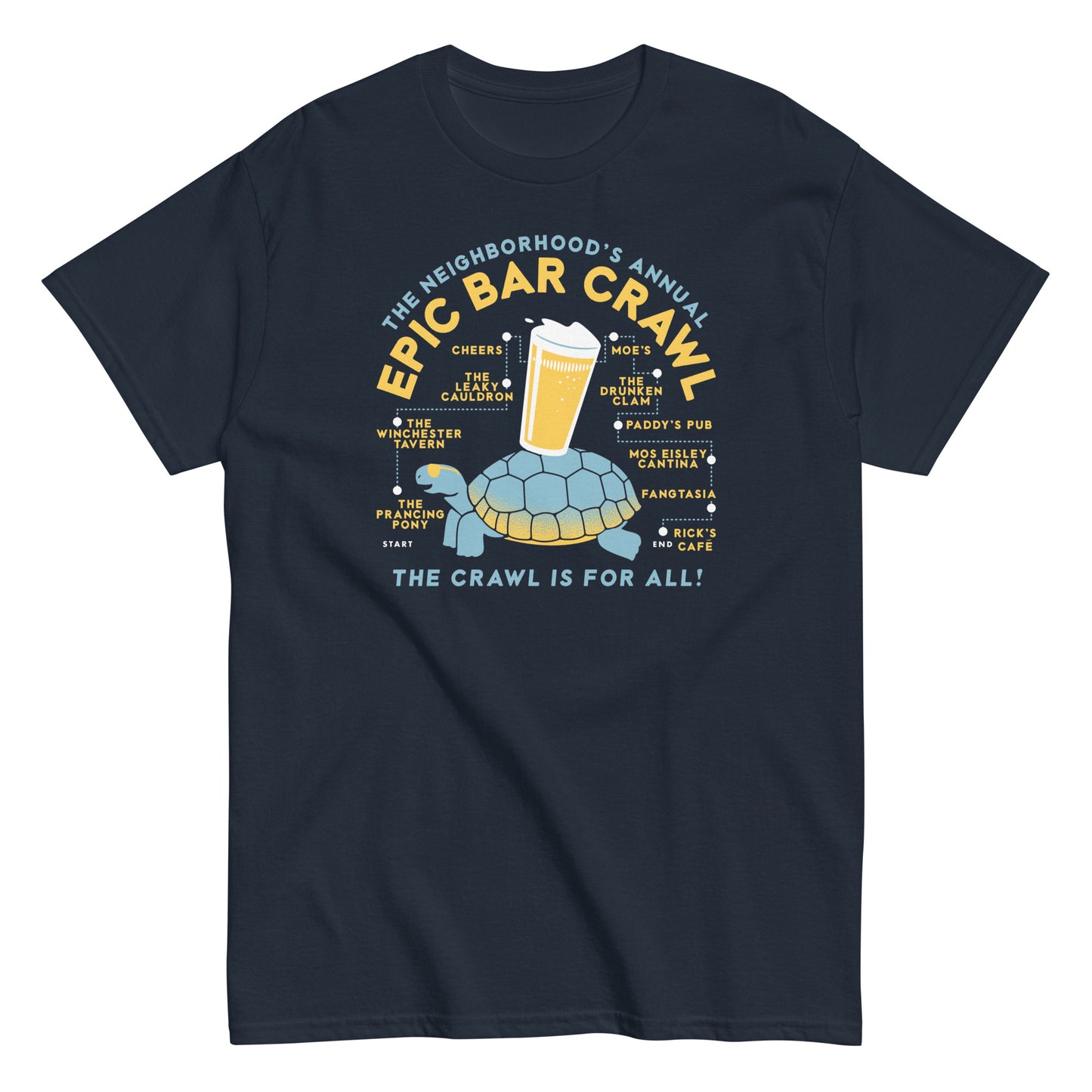Epic Bar Crawl Men's Classic Tee
