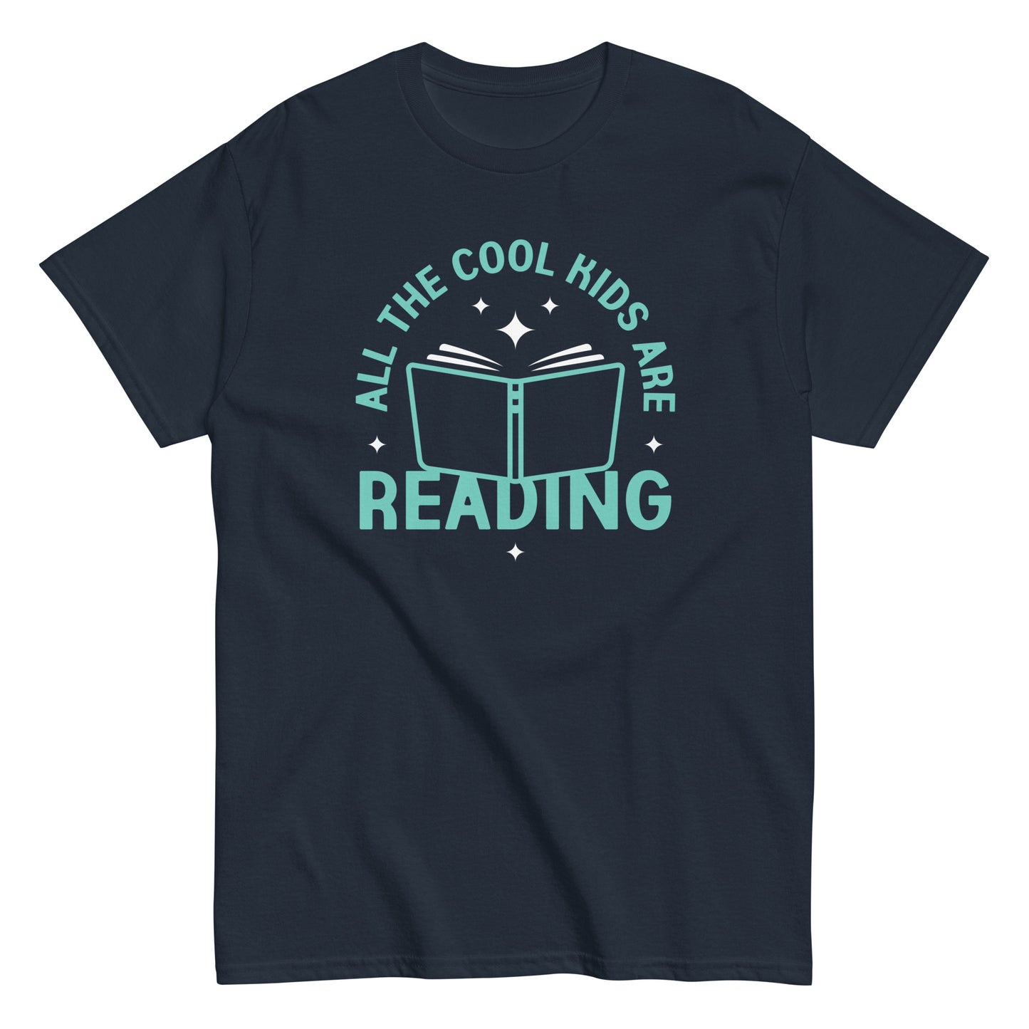 All The Cool Kids Are Reading Men's Classic Tee