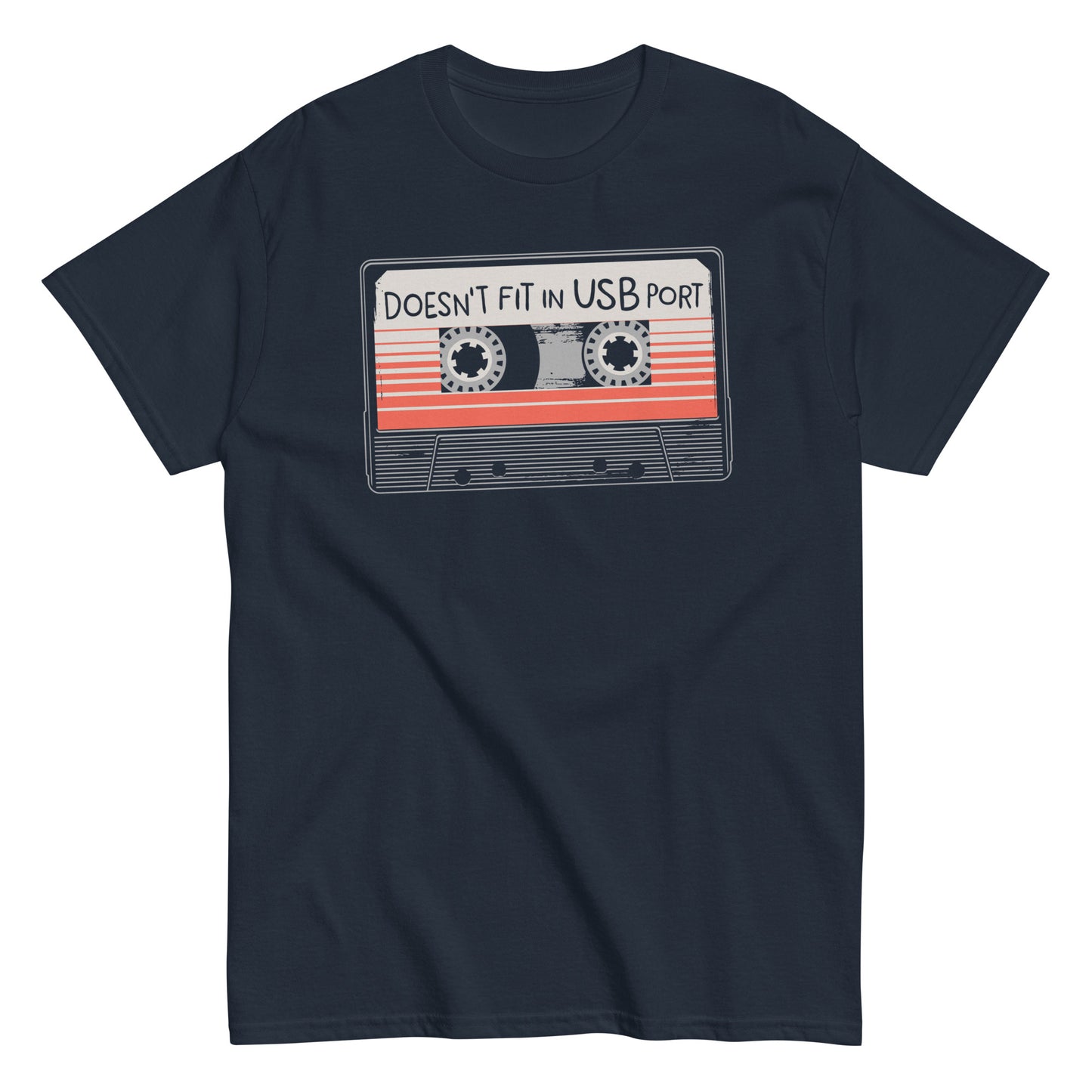 Doesn't Fit In USB Port Men's Classic Tee