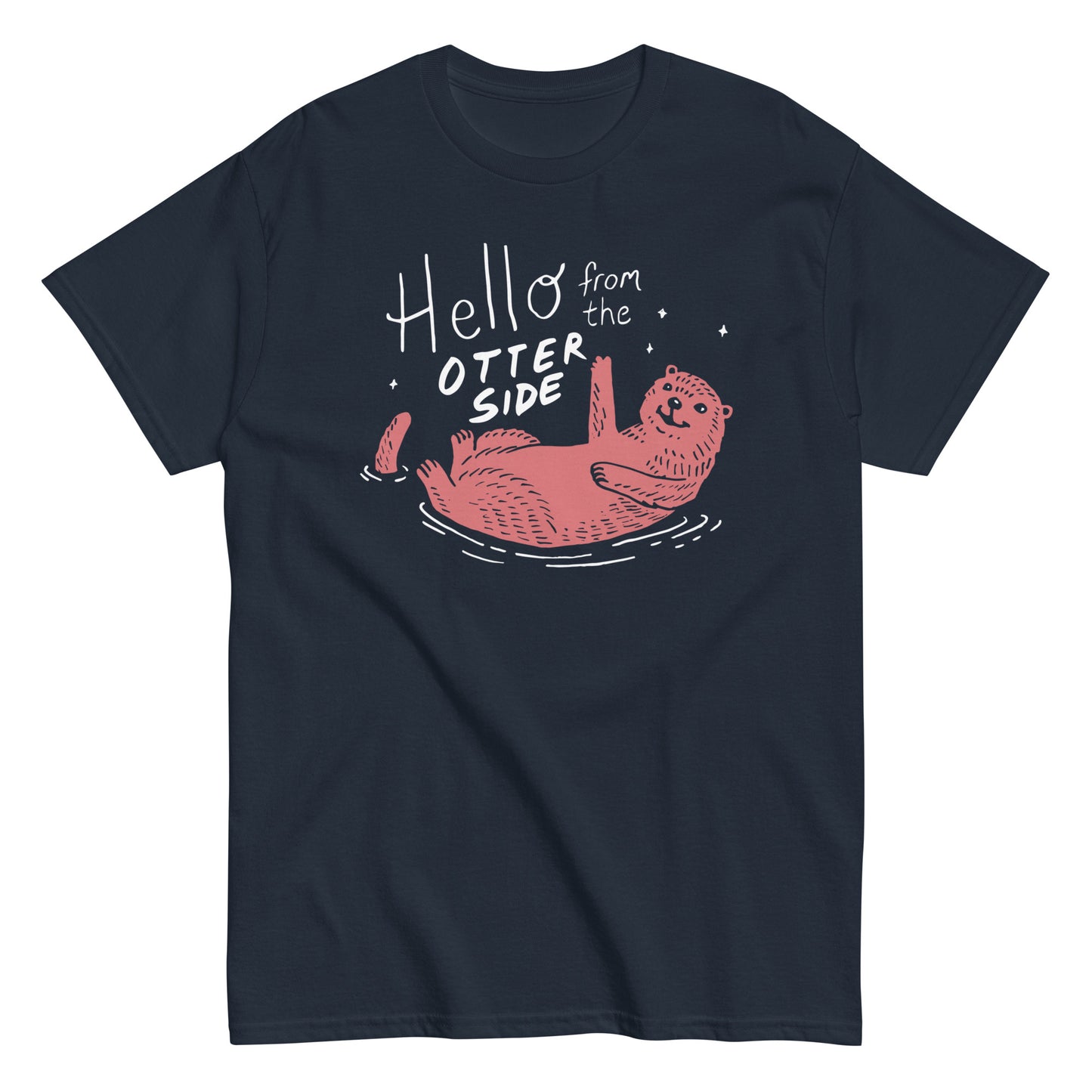 Hello From The Otter Side Men's Classic Tee