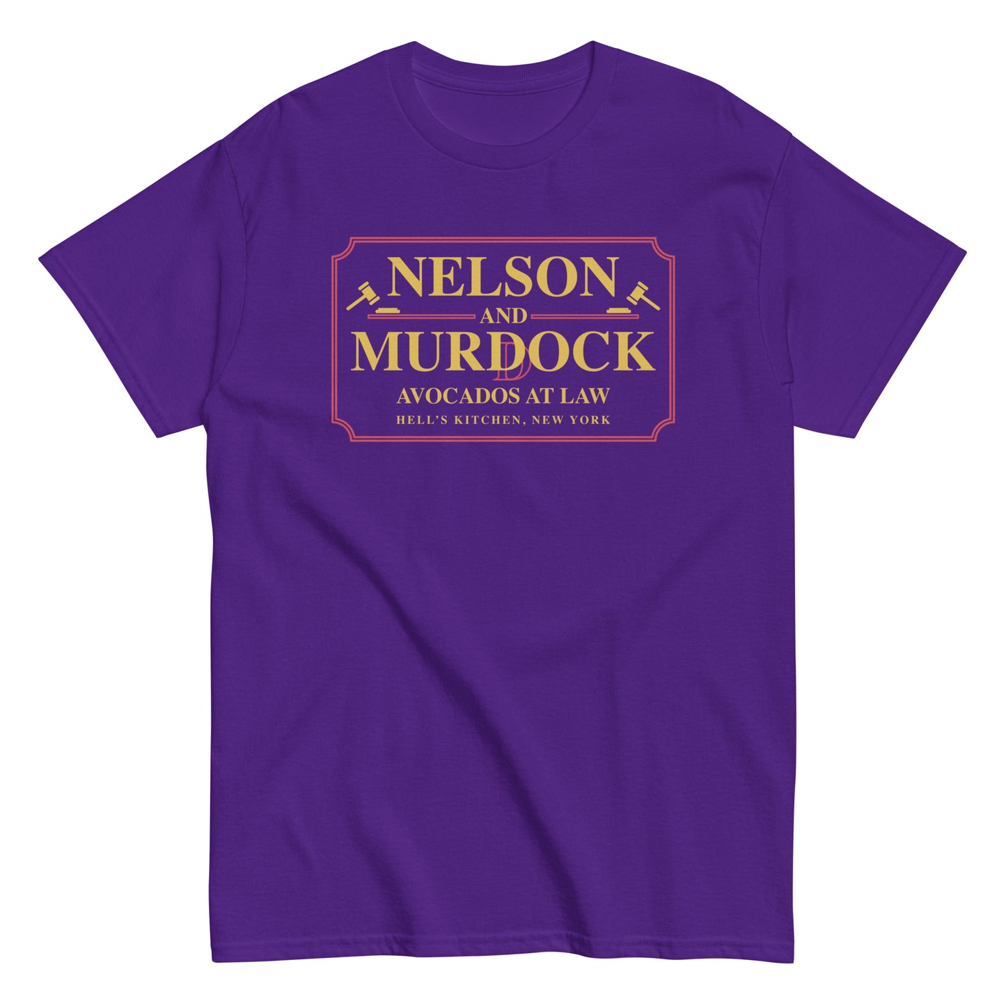 Nelson And Murdock Men's Classic Tee