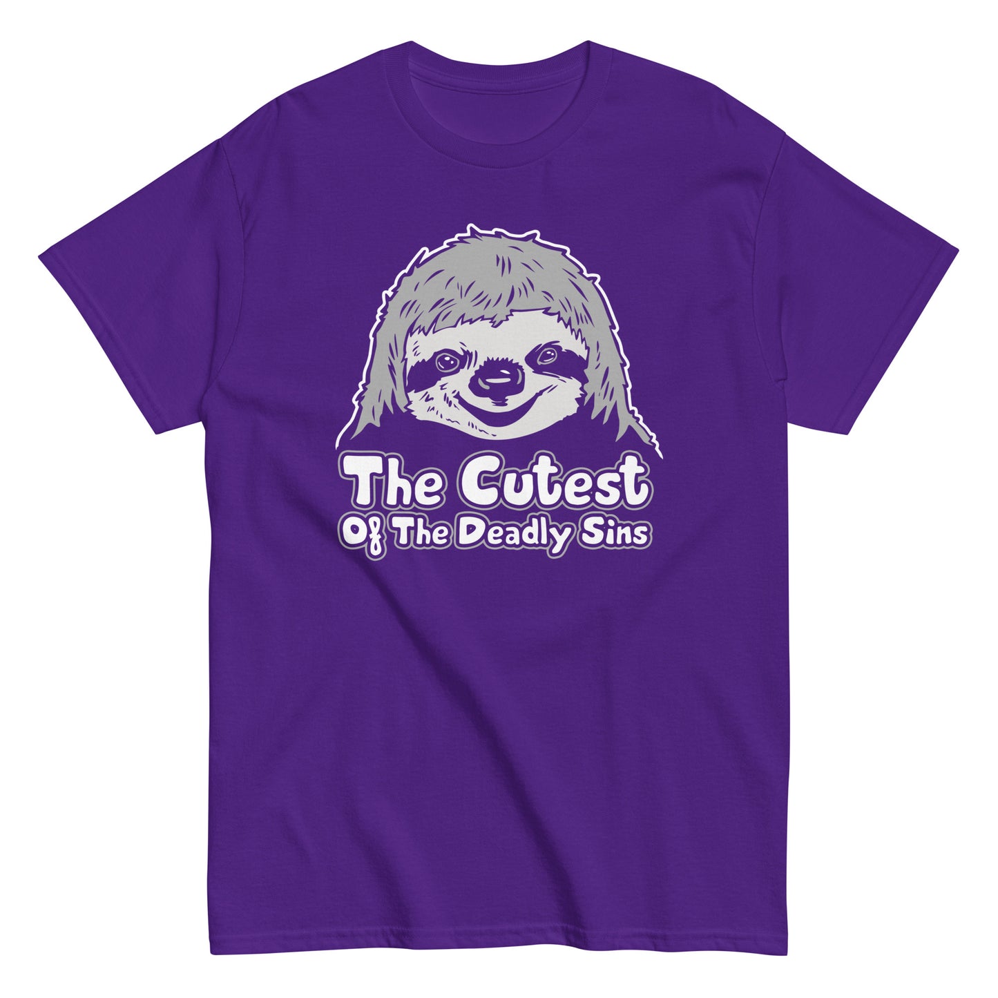 Sloth, The Cutest Of The Deadly Sins Men's Classic Tee