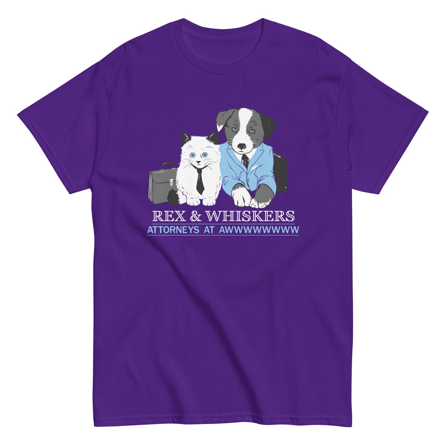 Rex and Whiskers Attorneys Men's Classic Tee