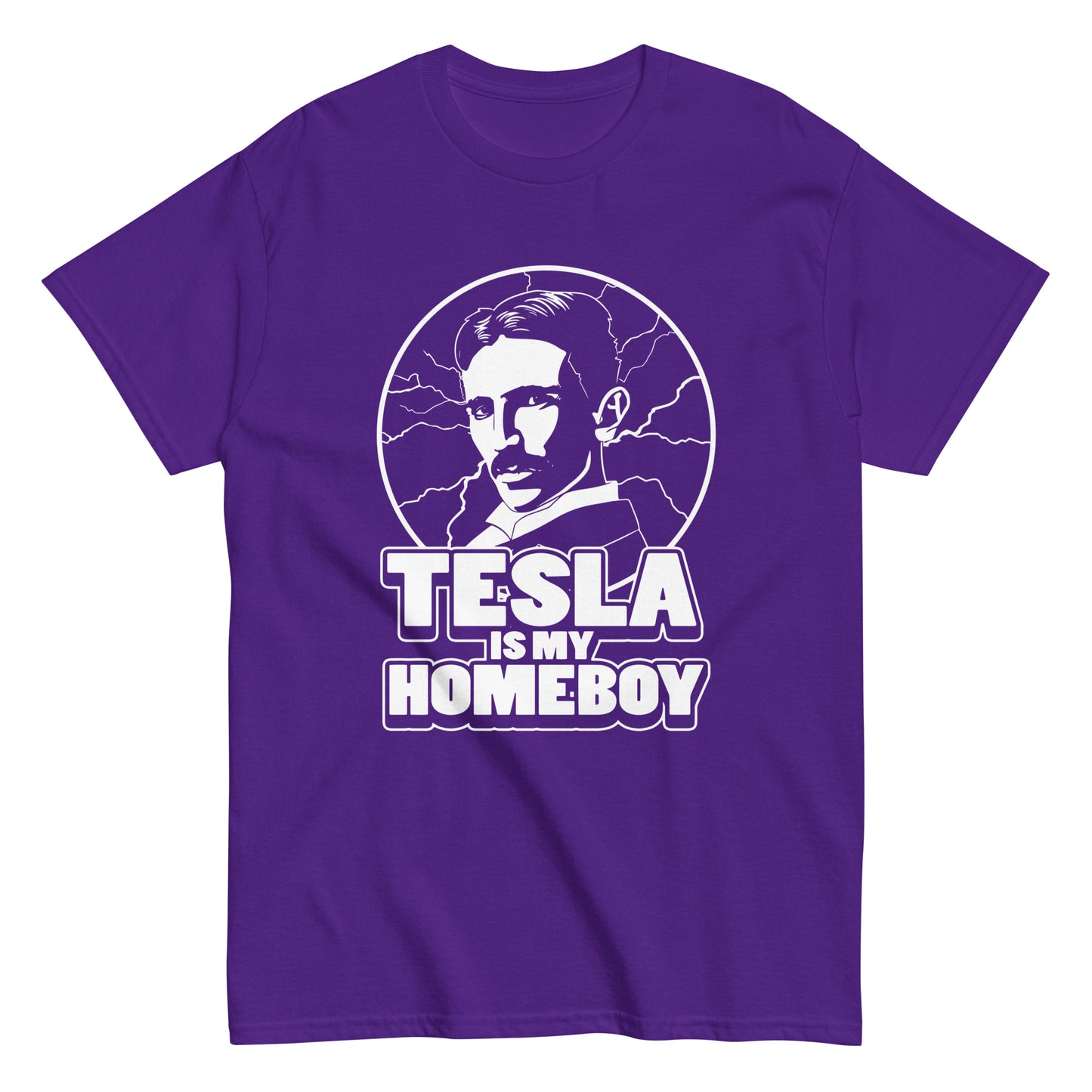 Tesla Is My Homeboy Men's Classic Tee