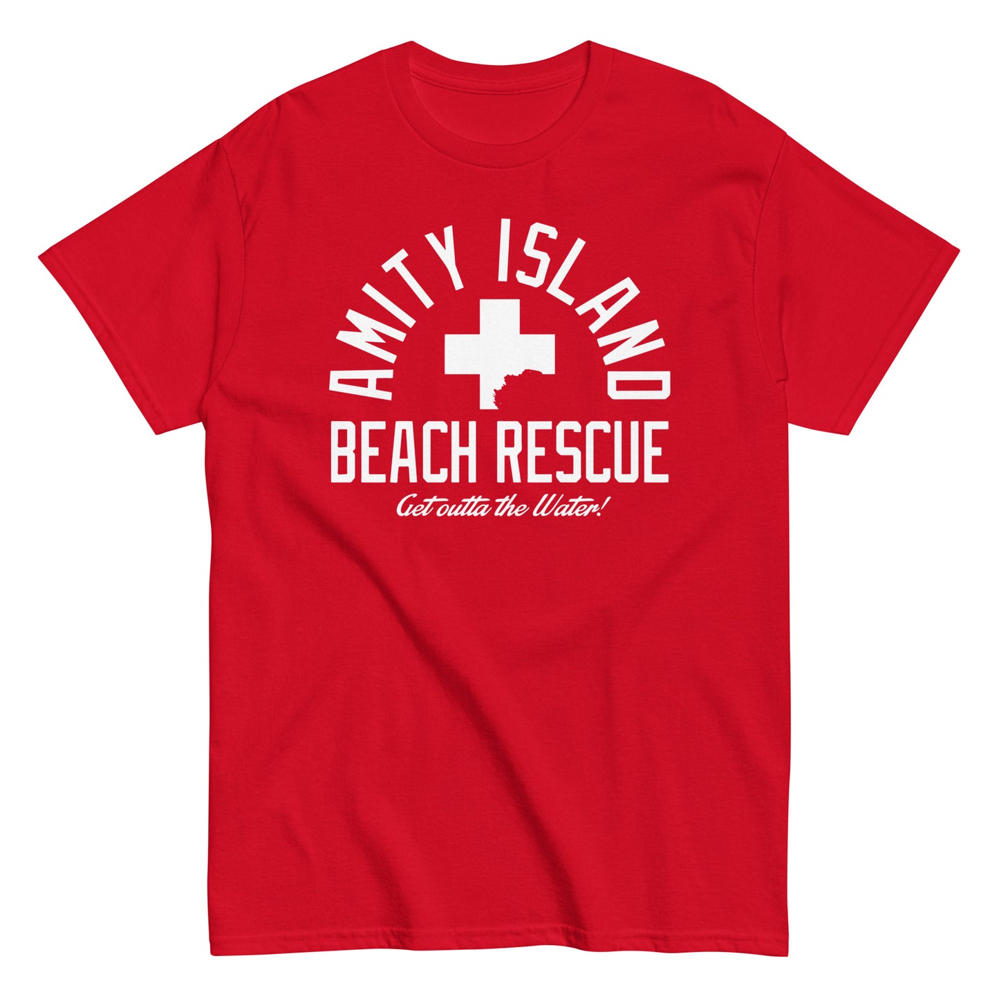 Amity Island Beach Rescue Men's Classic Tee