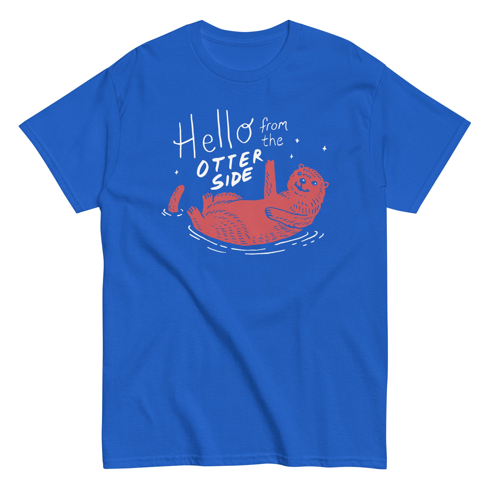 Hello From The Otter Side Unisex Hoodie