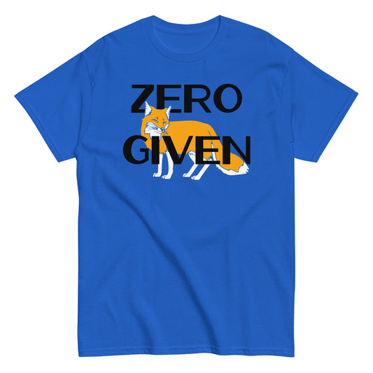 Zero Fox Given Men's Classic Tee