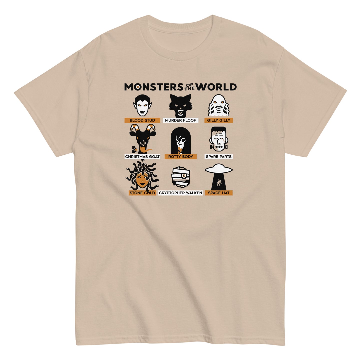 Monsters Of The World Men's Classic Tee
