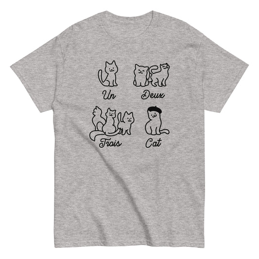 Un Deux Trois Cat Men's Classic Tee