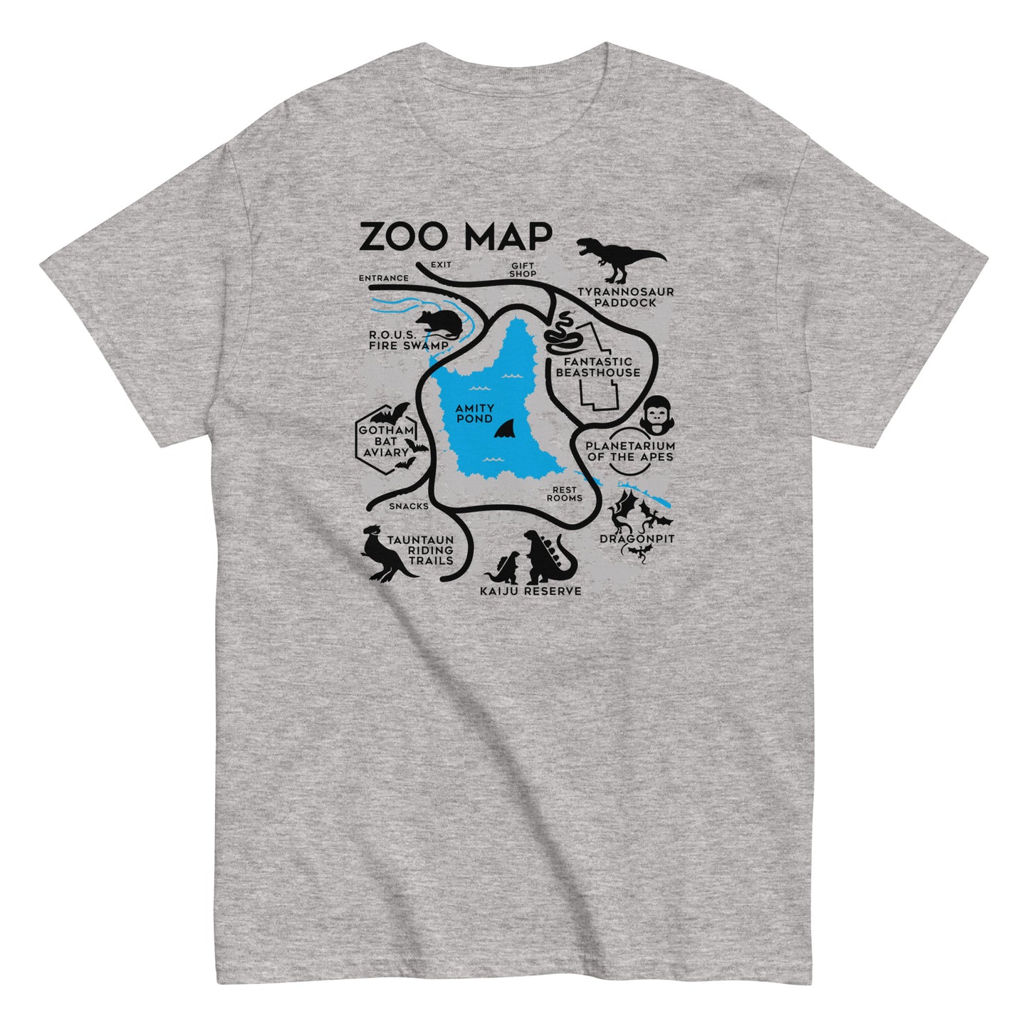 Zoo Map Men's Classic Tee