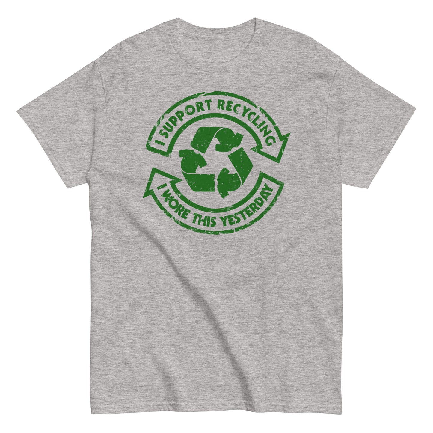 I Support Recycling Men's Classic Tee