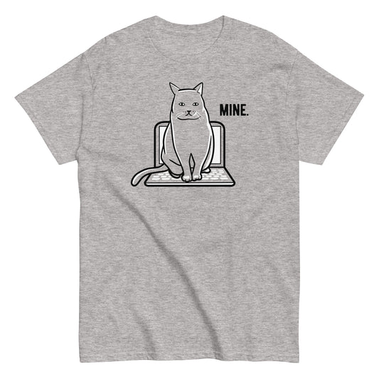 Mine Computer Cat Men's Classic Tee