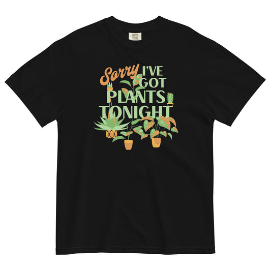 Sorry I've Got Plants Tonight Men's Relaxed Fit Tee