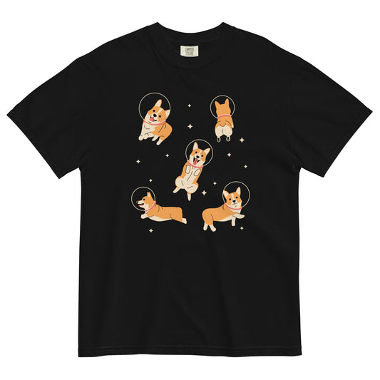 Corgis In Space Men's Relaxed Fit Tee