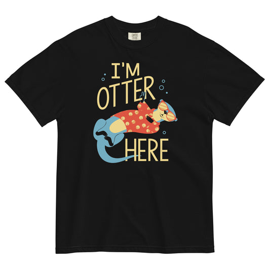 I'm Otter Here Men's Relaxed Fit Tee
