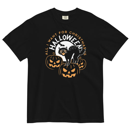 All I Want For Christmas Is Halloween Men's Relaxed Fit Tee