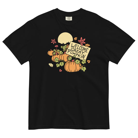Welcome Great Pumpkin Men's Relaxed Fit Tee