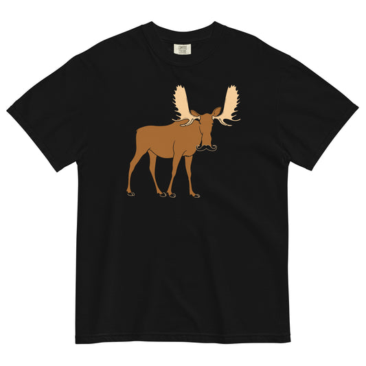 Moosestache Men's Relaxed Fit Tee