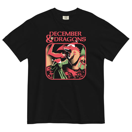 December & Dragons Men's Relaxed Fit Tee