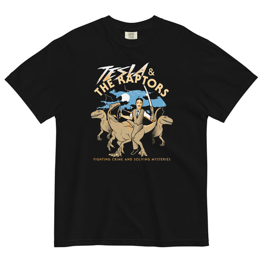 Tesla & The Raptors Men's Relaxed Fit Tee