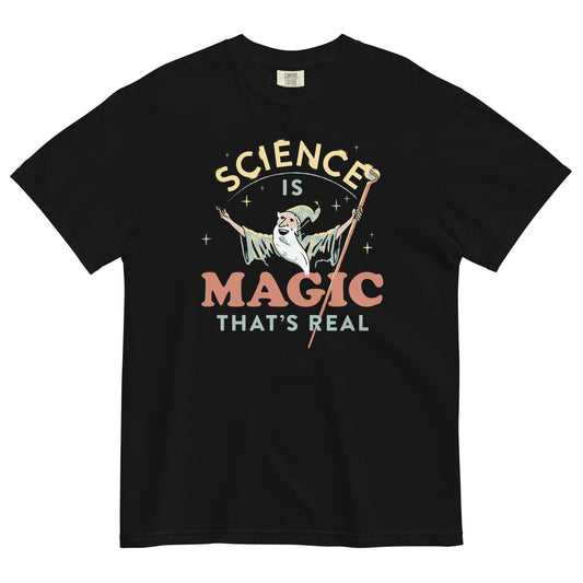 Science Is Magic That's Real Men's Relaxed Fit Tee