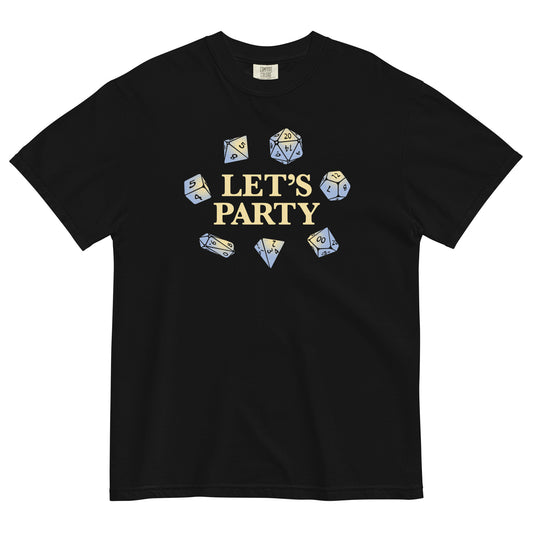 Let's Party Dice Men's Relaxed Fit Tee