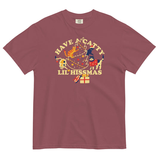 Have A Catty Lil Hissmas Men's Relaxed Fit Tee