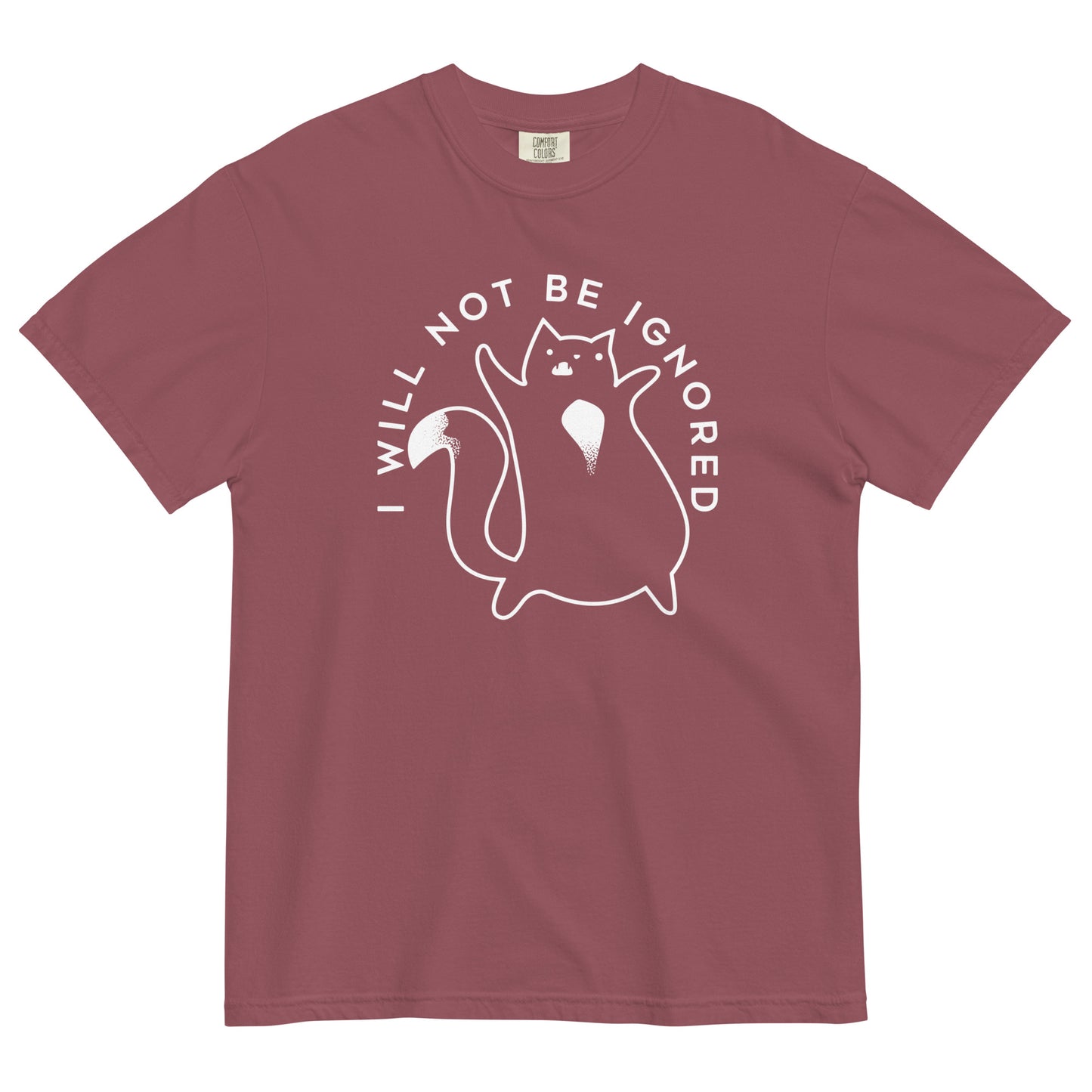 I Will Not Be Ignored Men's Relaxed Fit Tee