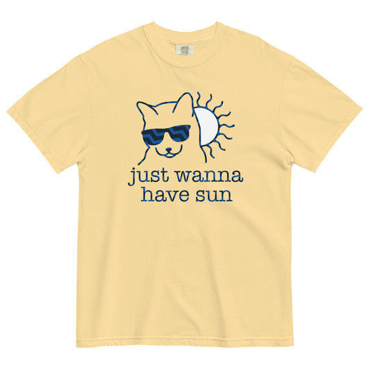 Just Wanna Have Sun Men's Relaxed Fit Tee