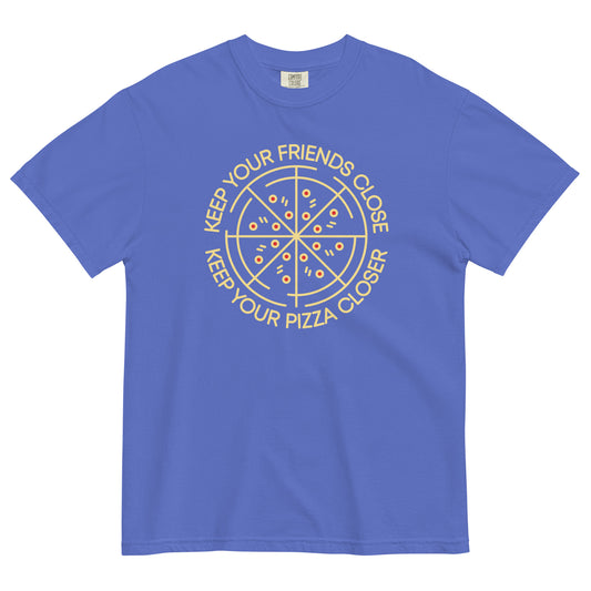 Keep Your Pizza Closer Men's Relaxed Fit Tee