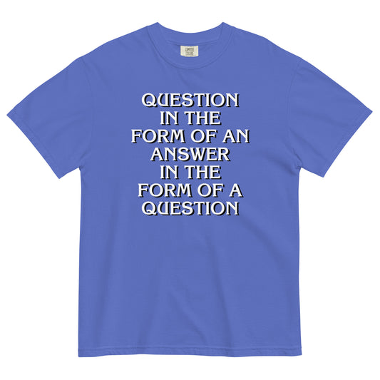 Question In The Form Of An Answer Men's Relaxed Fit Tee