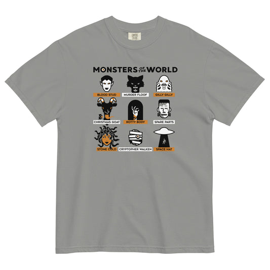 Monsters Of The World Men's Relaxed Fit Tee