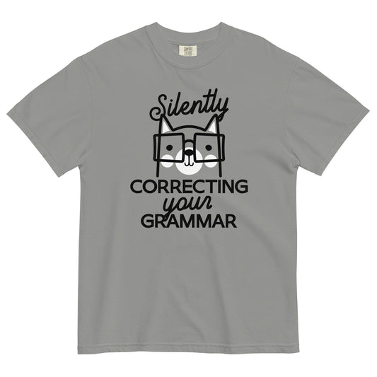 Silently Correcting Your Grammar Men's Relaxed Fit Tee