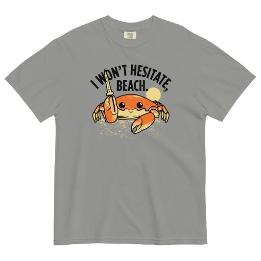 I Won't Hesitate, Beach Men's Relaxed Fit Tee