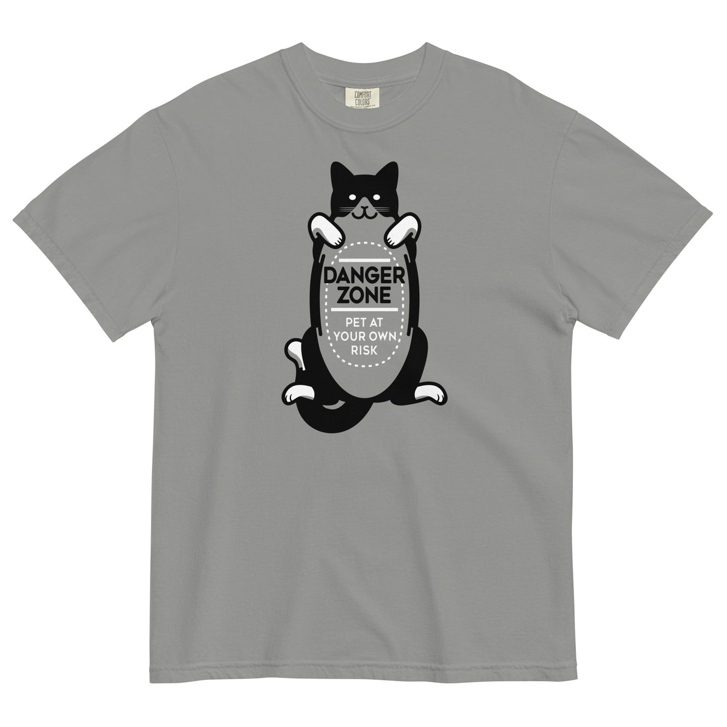 Cat Danger Zone Men's Relaxed Fit Tee