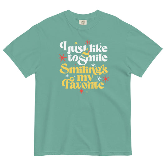 I Just Like To Smile Smiling's My Favorite Men's Relaxed Fit Tee